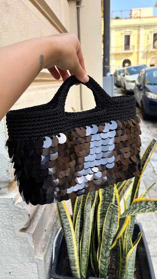 Bag con pailletts