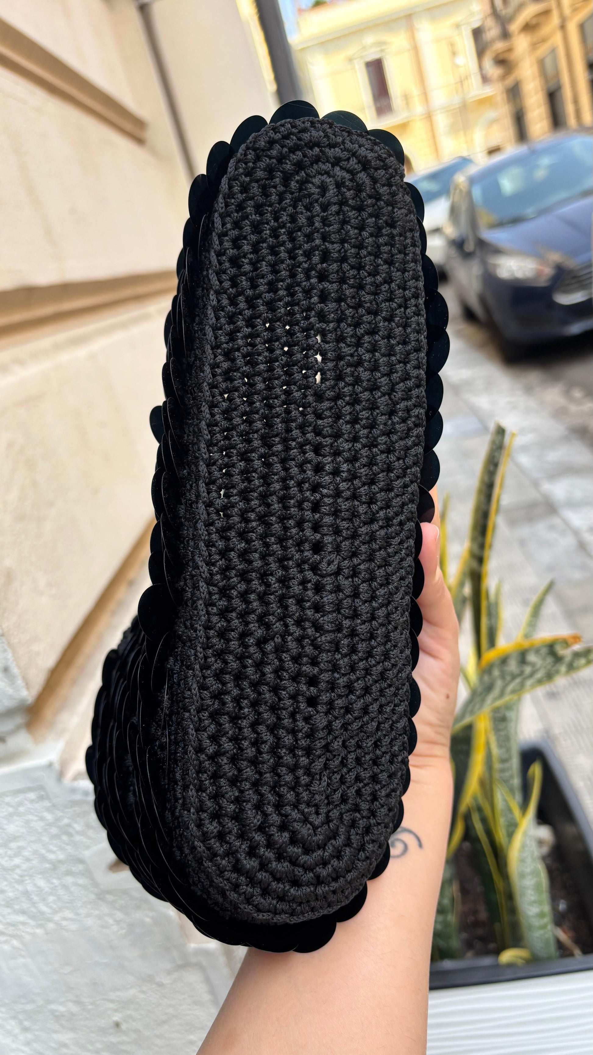 Bag con pailletts